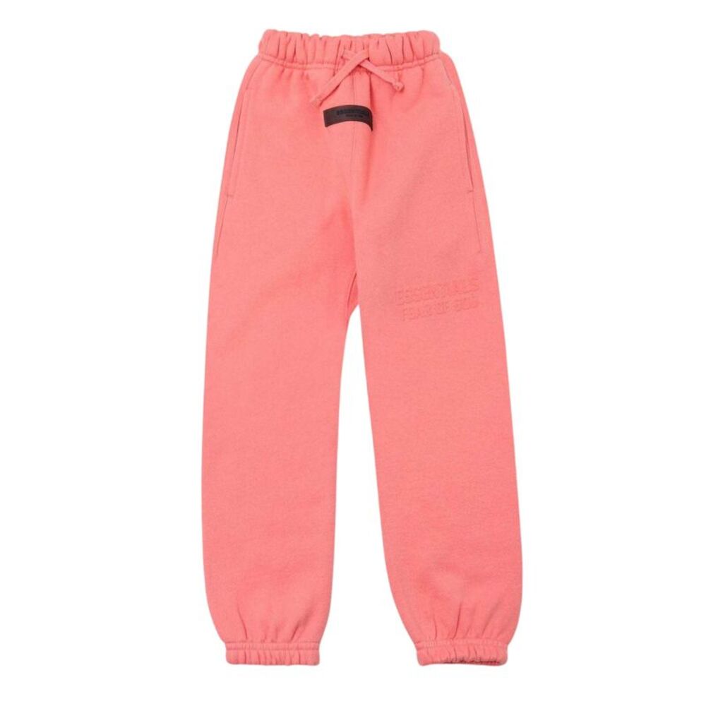 Fear Of God Essentials Childrens/Kids Fleece Relaxed Fit Sweatpants / Coral